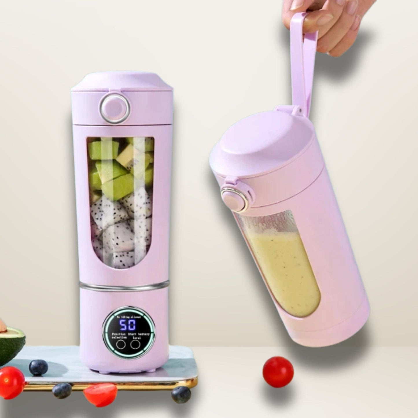 Blender Portable 700ML - Mixeur & Extracteur de Jus Sans Fil