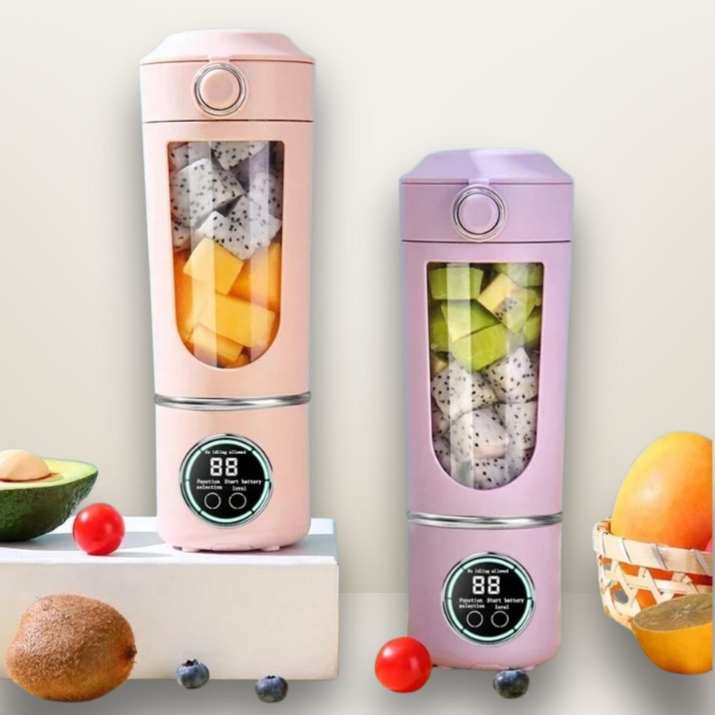 Blender Portable 700ML - Mixeur & Extracteur de Jus Sans Fil