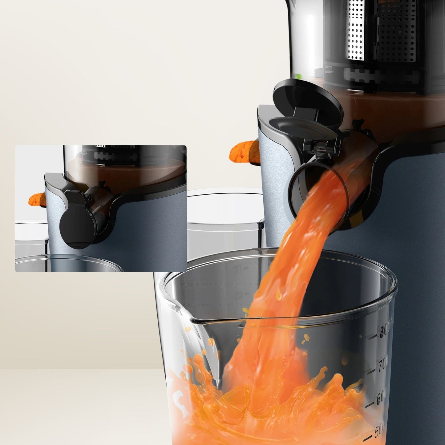 Extracteur de jus froid | Jus sains & riches en nutriments