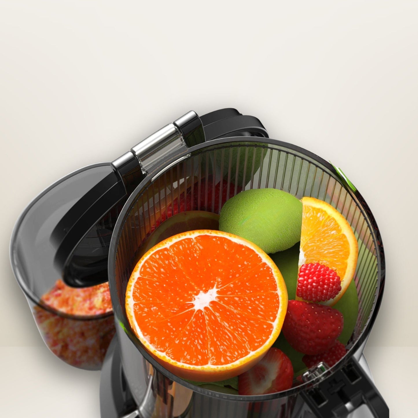 Extracteur de jus fruits – Large goulotte 130mm & filtration triple