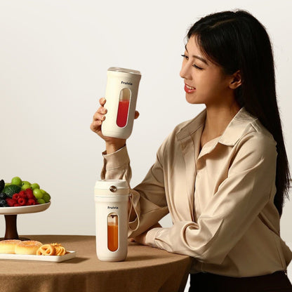 Mini Mixeur Portable 350ML-  Préparez vos Jus & Smoothies n’importe où !