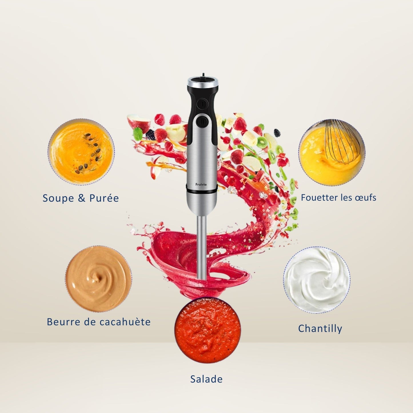 Mixeur Smoothie 1200W - Performance et Polyvalence