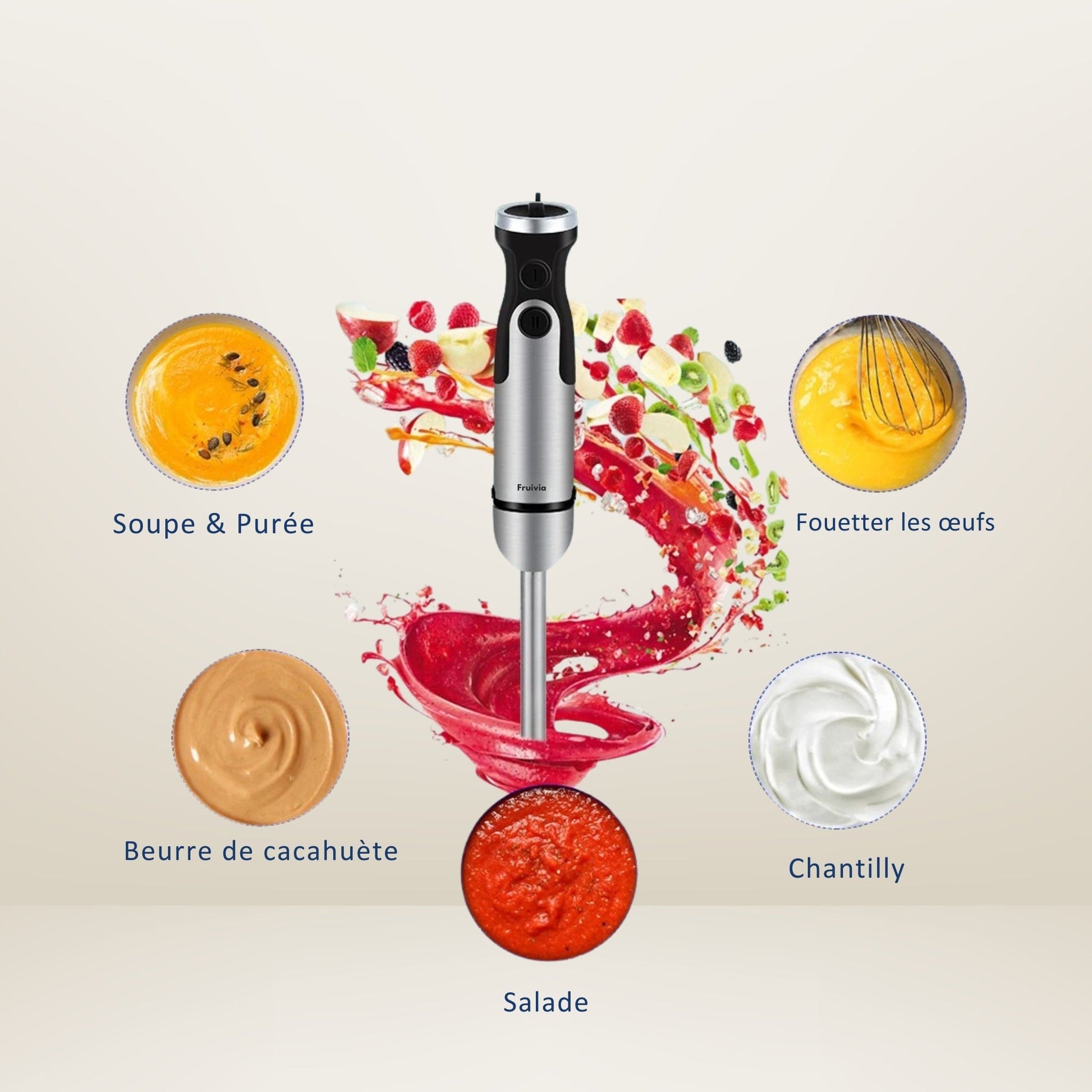 Mixeur Smoothie 1200W - Performance et Polyvalence