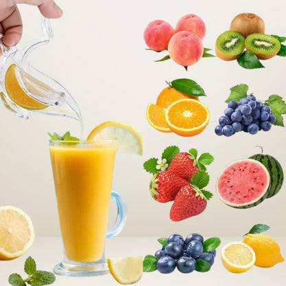 Presse Agrume en Verre - Élégance et Simplicité pour Vos Jus Frais